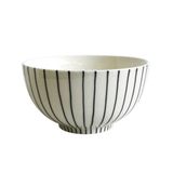  Lines Ceramic Bowl 
