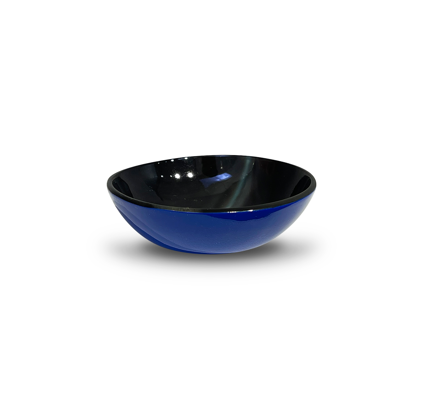  Horn Lacquer Cup Size S ( Blue Color) 