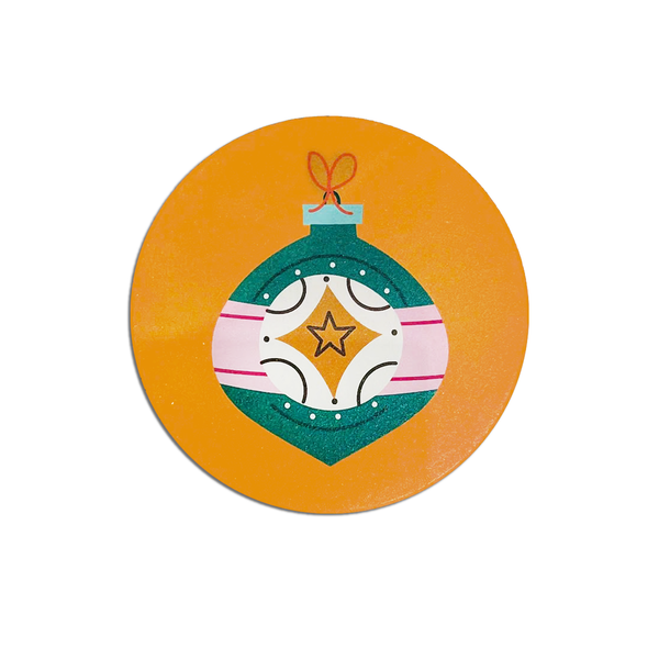  ITM - Round Coaster Christmas 1 