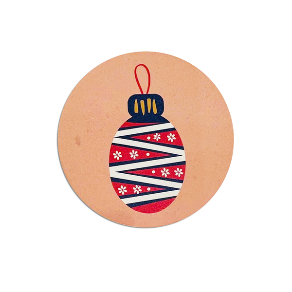  ITM - Round Coaster Christmas 4 