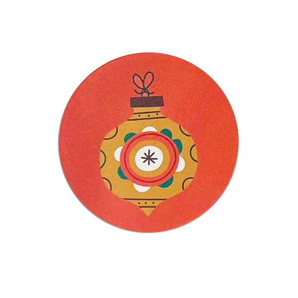  ITM - Round Coaster Christmas 5 