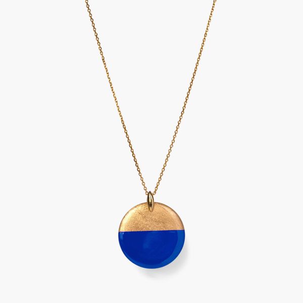  Moon Necklace Cobalt 