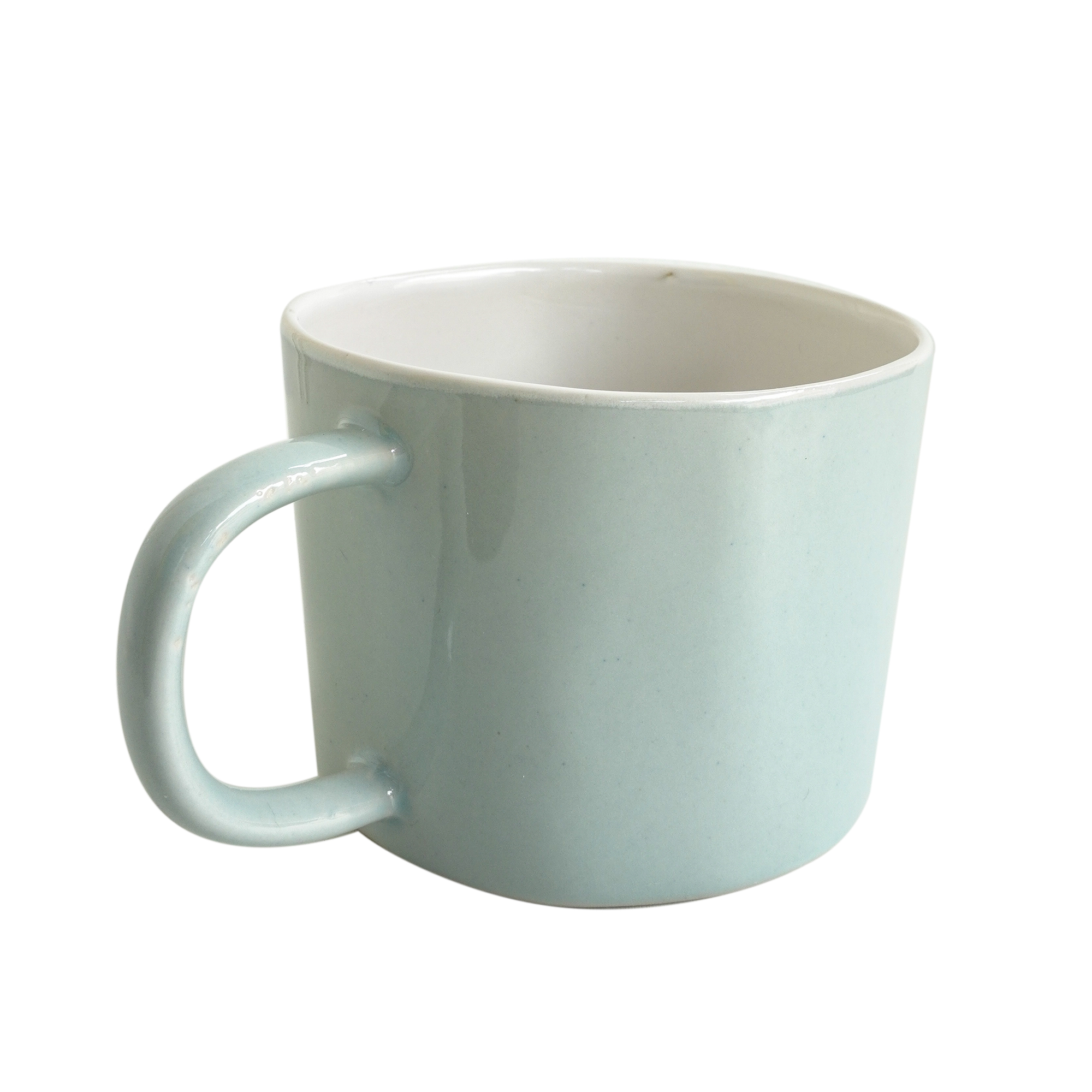  Ceramic Cup - Grey/Blue/Green 