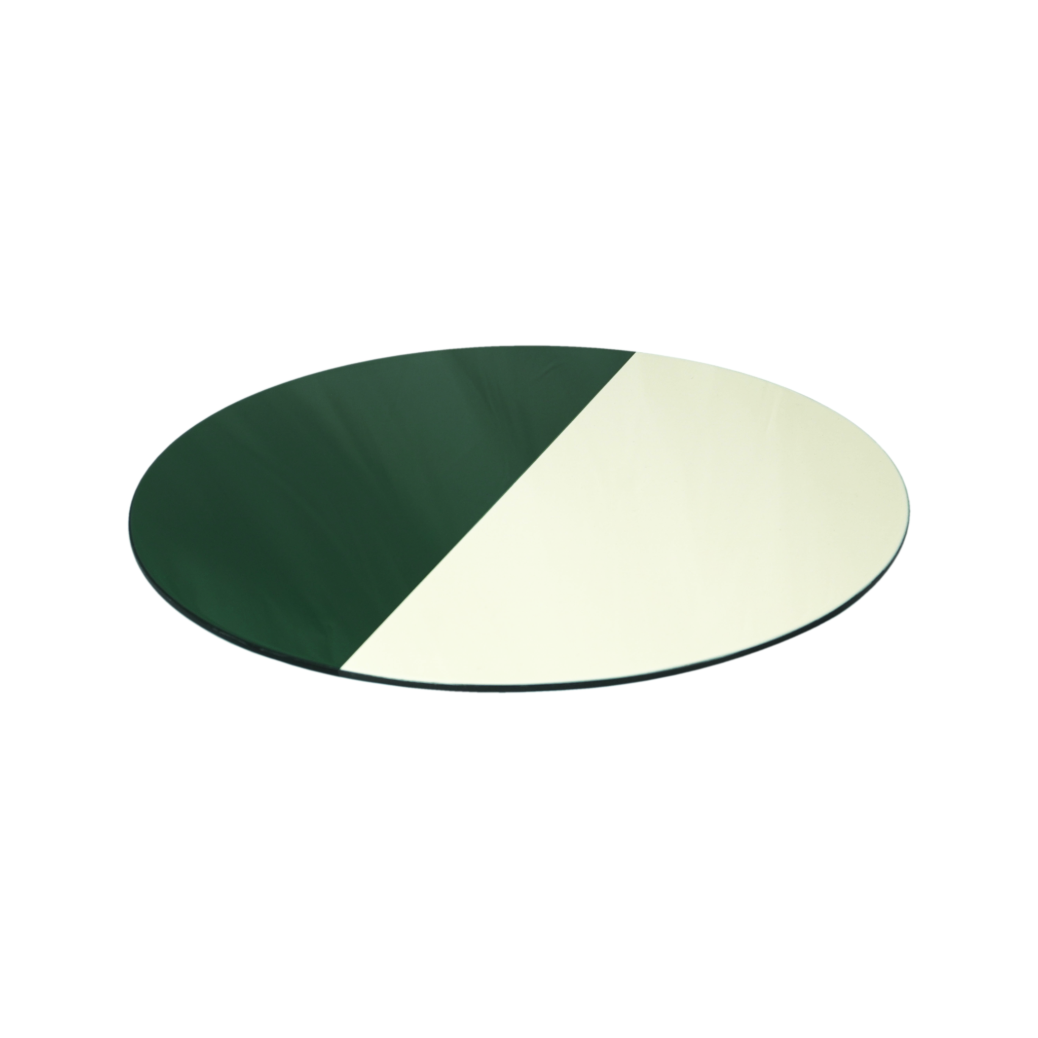  Lacquer Placemat Green & Beige 
