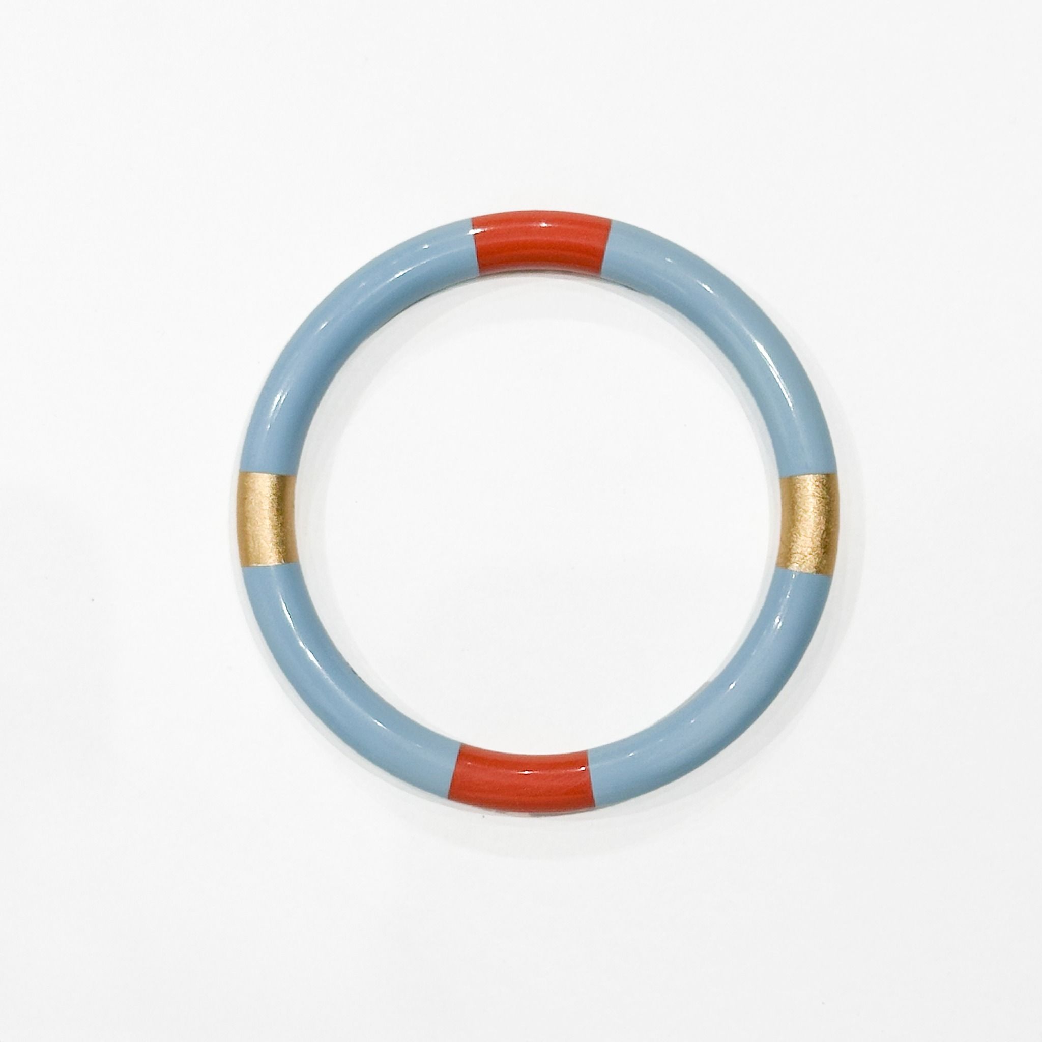 Aura Stripes Blue - Orange - Gold 
