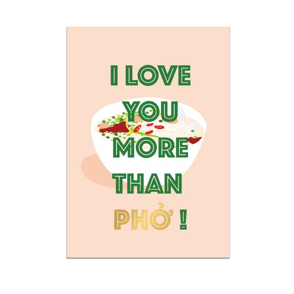  ITM - Wishing Card - Love Pho 