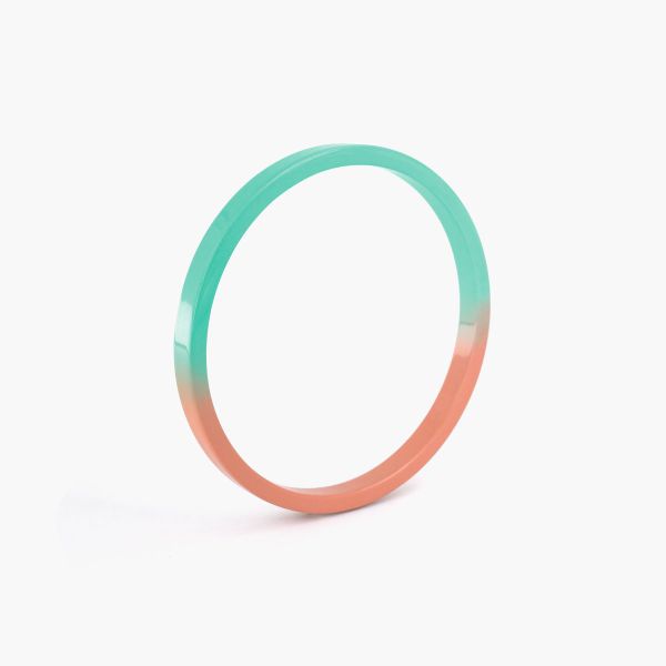  Gradient Round Bracelet Aqua 