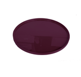  Lacquer Round Tray Purple 