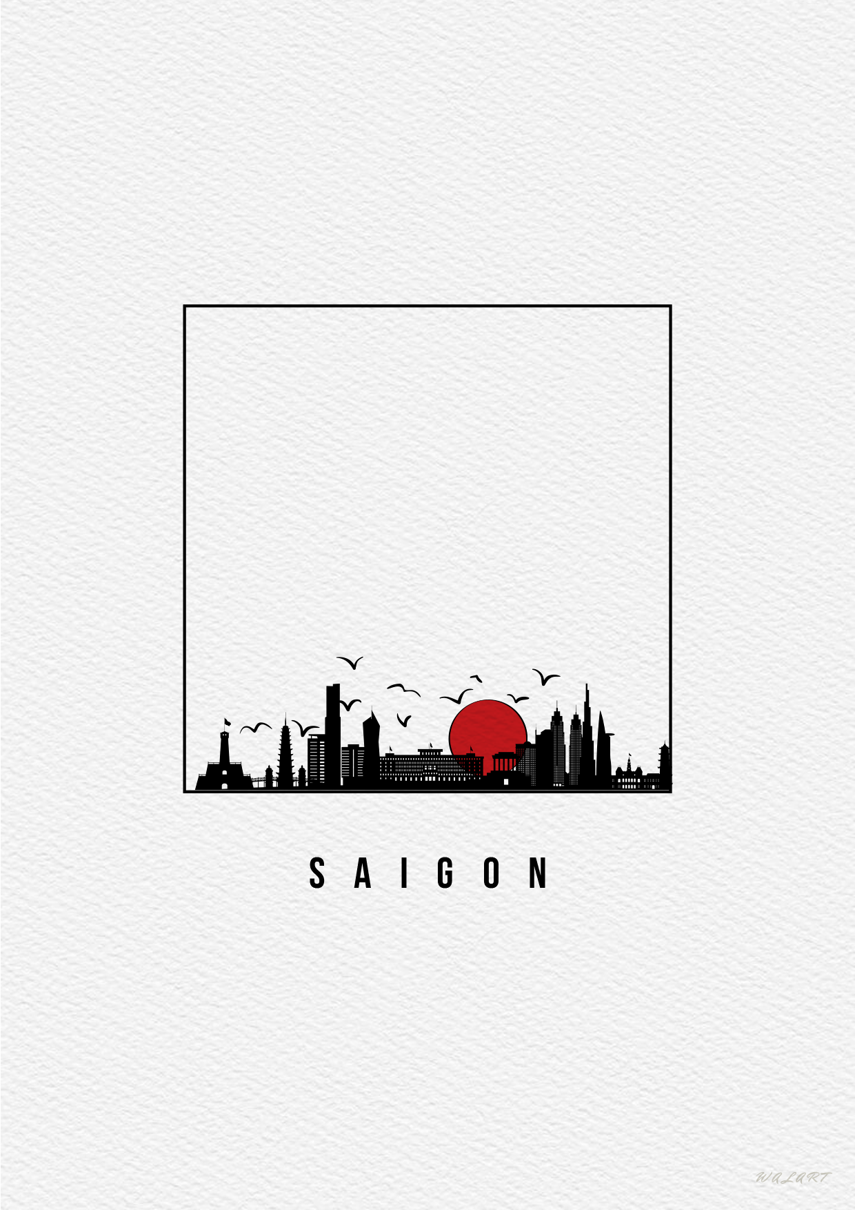  Walart Poster - Saigon 