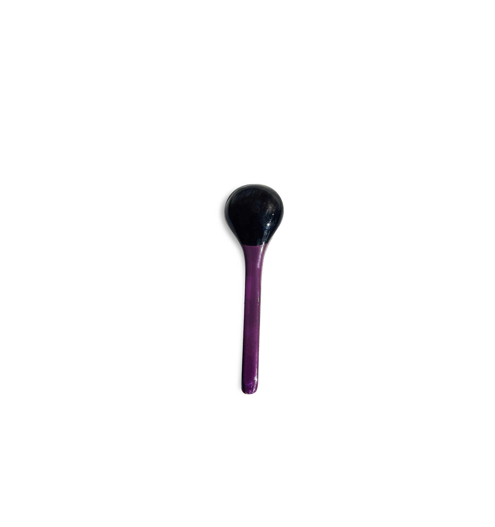  Horn Lacquer Spoon Size S ( Purple color) 