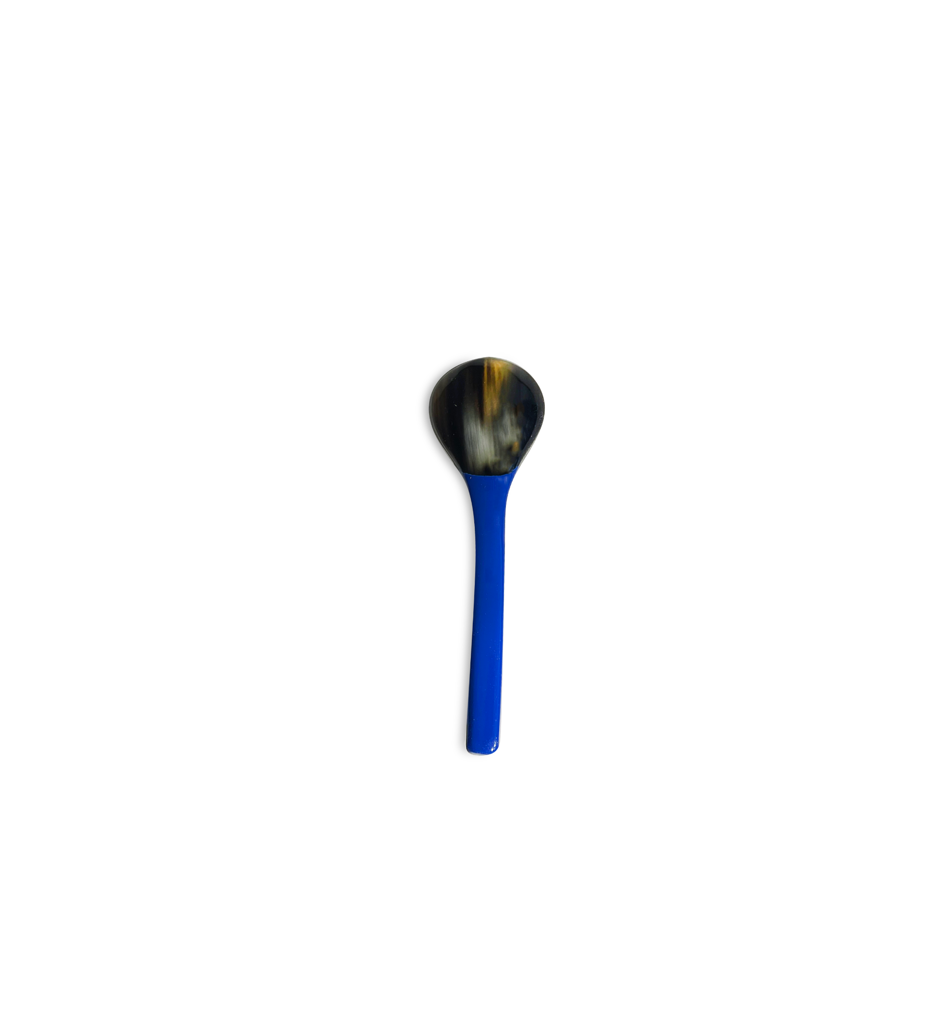  Horn Lacquer Spoon Size S ( Blue Color) 