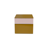  Lacquer Square Stackable Box Curry 