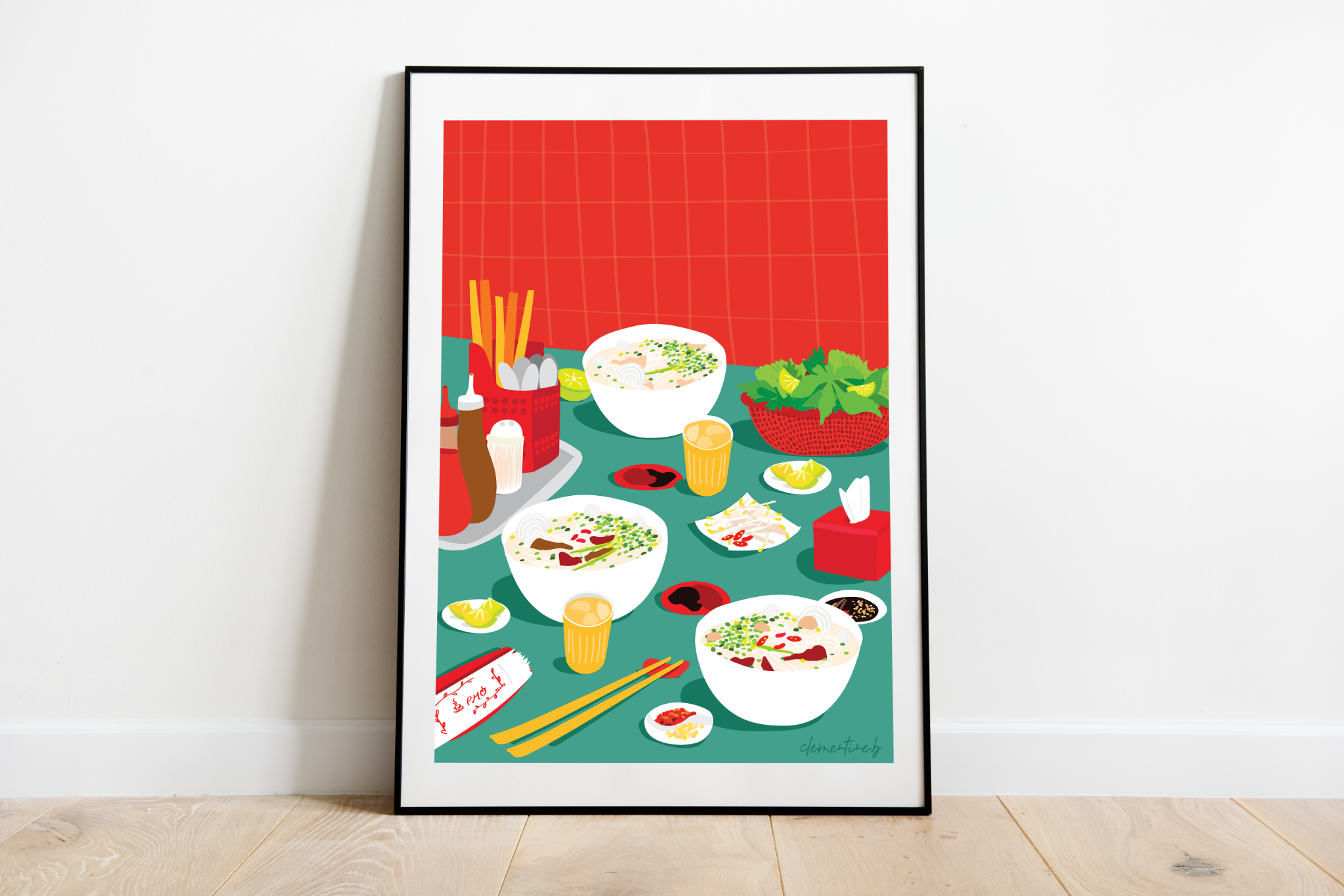  ITM - Poster “Phở” Table 