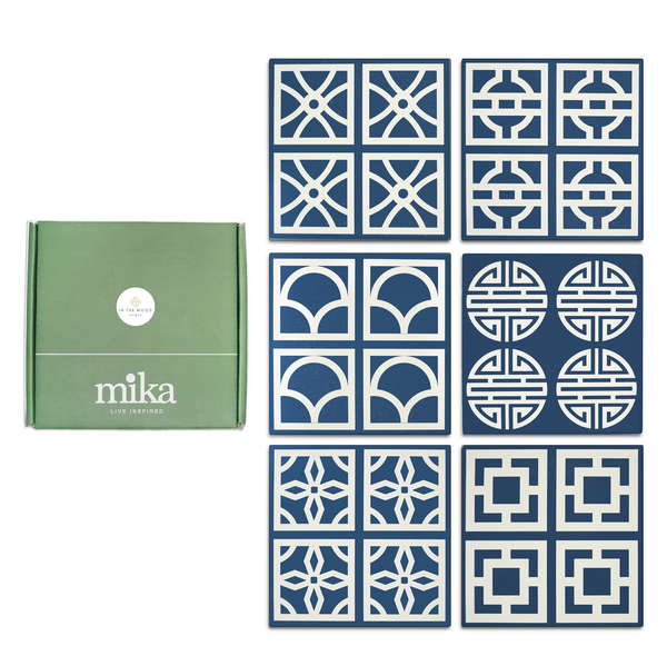  Ceramic Blue Pattern 