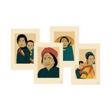  Postcard Vietnamese Portrait 