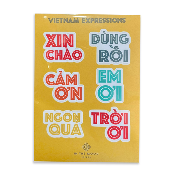  ITM - Stickers Set VIETNAM EXPRESSIONS 