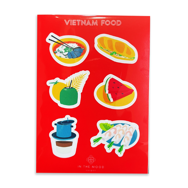  ITM - Stickers Set VIETNAM FOOD 