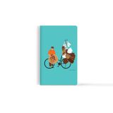  ITM - Notebook Soft cover Rattan Bamboo seller Blue 