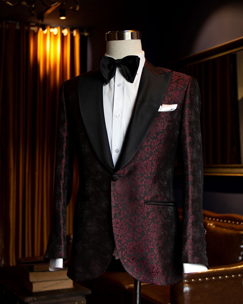  RED WINE SUIT 