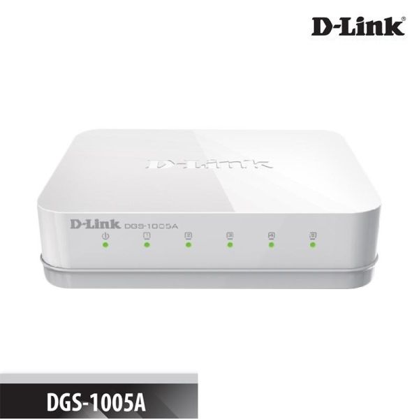 Hub Chia 5 Cổng Gigabit D-Link DGS-1005A 10/100/1000Mbps – Siêu Độc