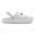 [Deal ĐộC QuyềN]Sneakerbuzz Dép Unisex Clog-Winter White + Sneakerbuzz Sticker Jibbitz Charm Gắn Dép