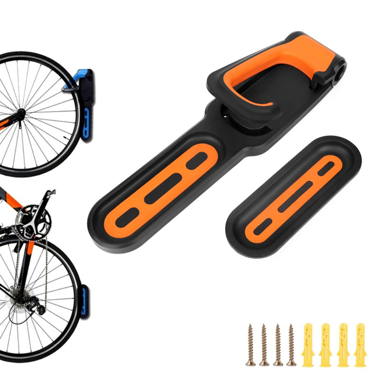 Soporte Vertical para Bicicleta de Pared - SOPORTE PARA BICICLETA VERTICAL DE PARED