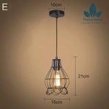  DTH007 - ĐÈN THẢ RỌ SẮT 