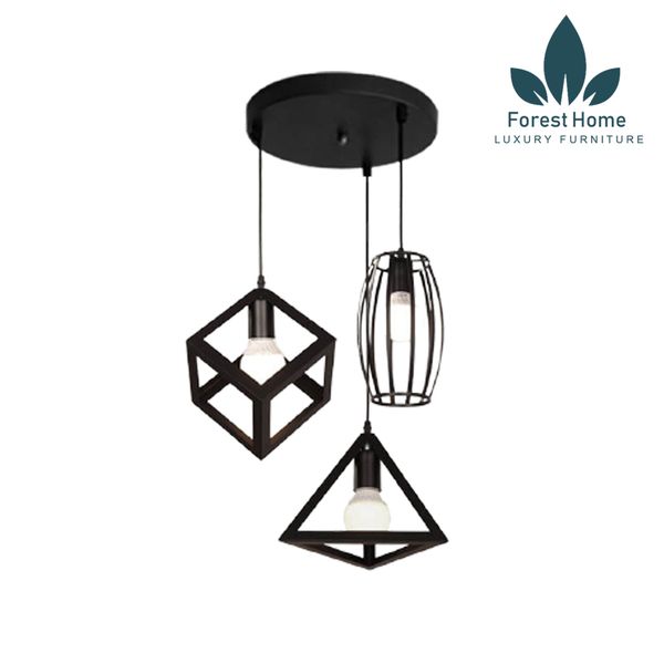  DTH004 - ĐÈN THẢ KHUNG SẮT 