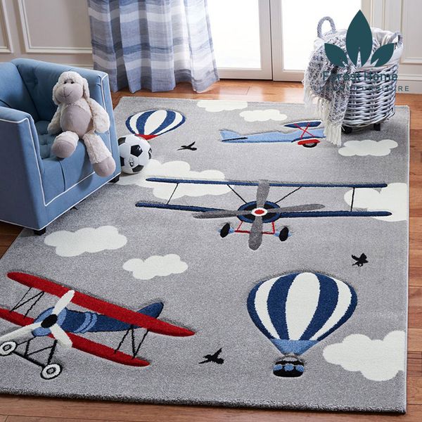  THAM018 - THẢM LÔNG CỪU 