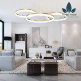  DTH126 - ĐÈN THẢ BA VÒNG TRÒN DTH126 