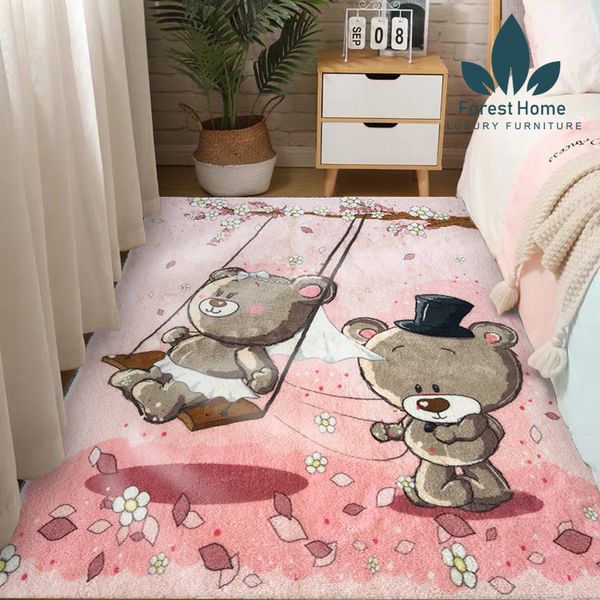  THAM013 - THẢM LÔNG CỪU 