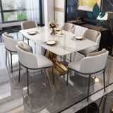  BA47 - BÀN CHÂN CHỮ V INOX MẠ 