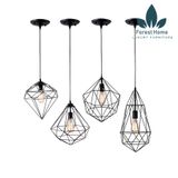  DTH046 - ĐÈN THẢ RỌ SẮT 