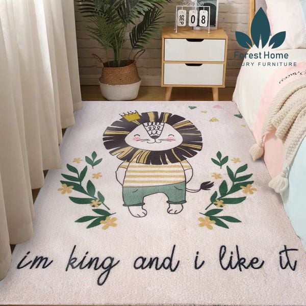  THAM017 - THẢM LÔNG CỪU 