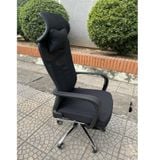  GX2023 - GHẾ XOAY TỰA ĐẦU CHÂN MẠ CROM 