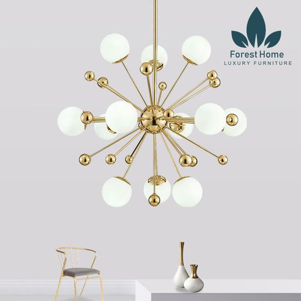  DTH089 - ĐÈN THẢ CHÙM BÓNG TRÒN HIỆN ĐẠI 