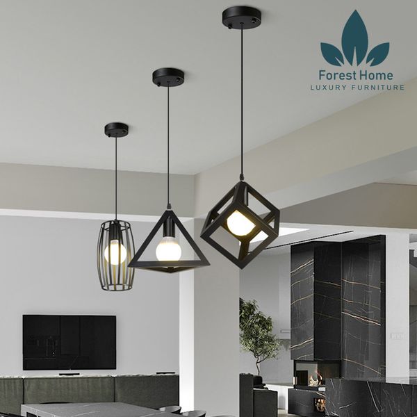  DTH004 - ĐÈN THẢ KHUNG SẮT 