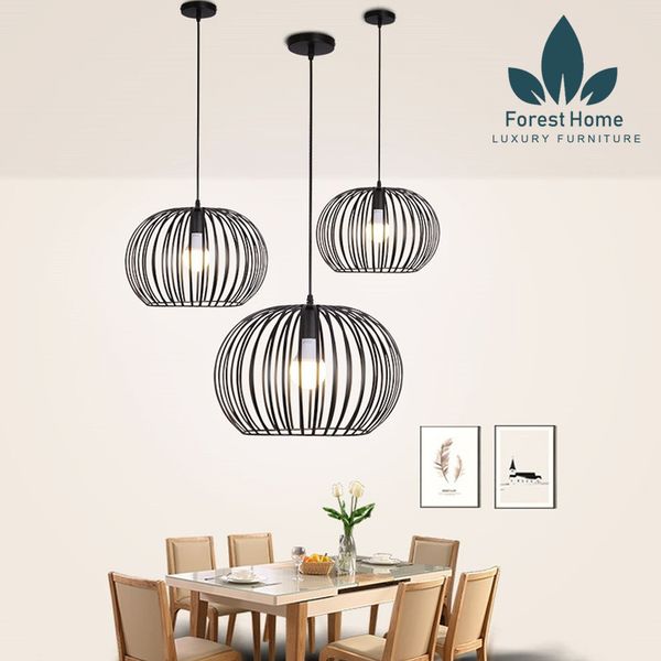  DTH005 - ĐÈN THẢ NAN SẮT 