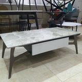  BT53 - BÀN TRÀ MẶT ĐÁ CÓ NGĂN KÉO 