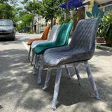  HM8-N - GHẾ LOFT TRÁM BỌC NỈ NHUNG 