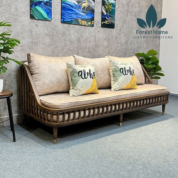  SF7 - SOFA NAN GỖ SF7 