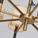  DTH117 - ĐÈN CHÙM BẮC ÂU TỐI GIẢN 