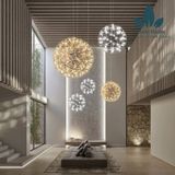  DTH013 - ĐÈN THẢ CẦU TUYẾT 