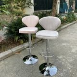  GBX8 - GHẾ BAR SOPHIE NỈ CHÂN XOAY 