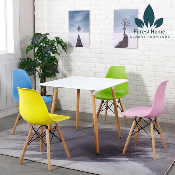  BA4 - BÀN ĂN VUÔNG EAMES BA4 
