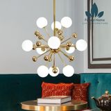  DTH089 - ĐÈN THẢ CHÙM BÓNG TRÒN HIỆN ĐẠI 