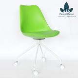  GX8 - GHẾ EAMES CHÂN BÁNH XE 
