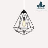  DTH046 - ĐÈN THẢ RỌ SẮT 