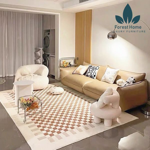  THAM008 - THẢM LÔNG CỪU 