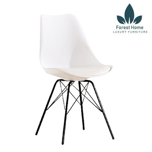  EA19 - GHẾ EAMES MẶT ĐỆM CHÂN SẮT 